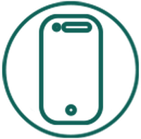 Illustration of a mobile phone