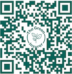 QR code with The Green Insurer logo in The Green Insurer green