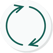 Illustration of a continous circle