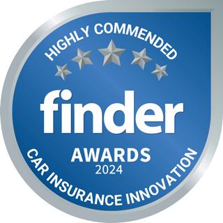 Finder Car Insurance Innovation Awards 2024 - highly commended logo