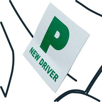 New driver sign